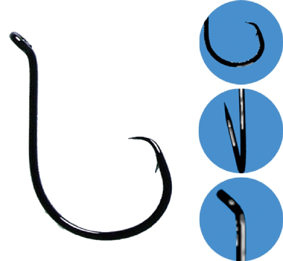 Gamakatsu 4X Strong Octopus / Big Bait Circle Hooks