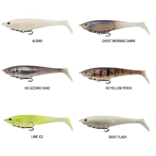 Berkley Powerbait Cullshad 8 Rigged Soft Plastic Fishing Lure - Choose  Colour