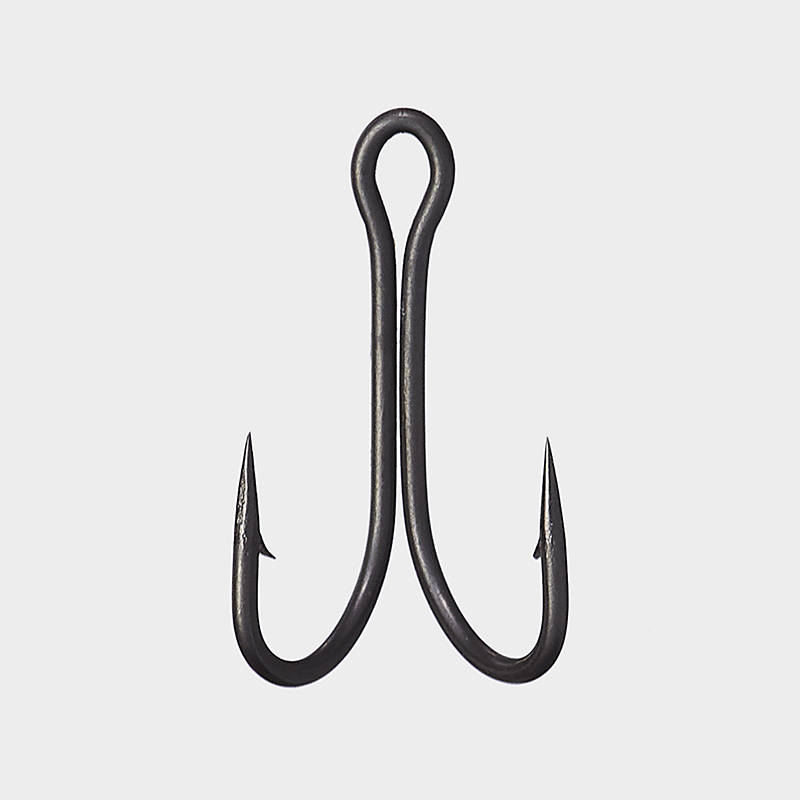 Vanfook DW-31B Stealth Black Standard Wire Double Fishing Hook