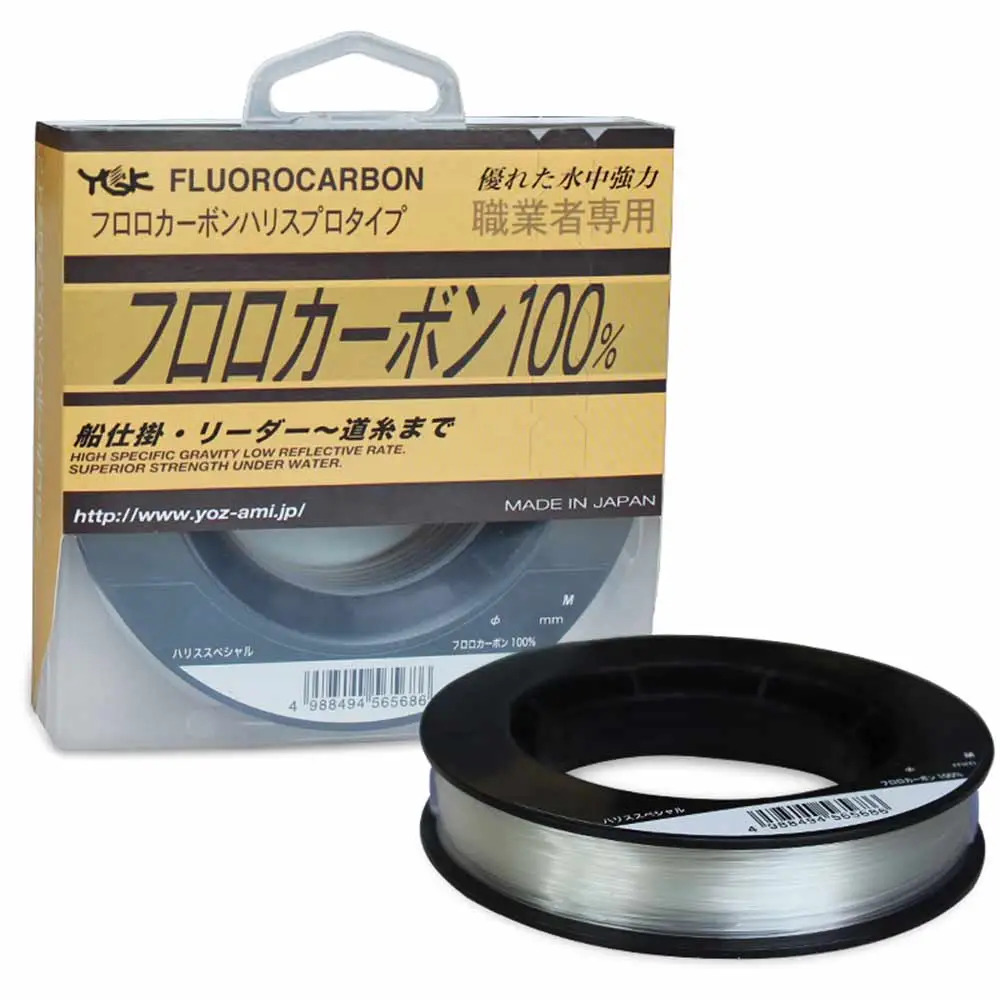 YGK Shokugyosha 100% Fluorocarbon Fishing Leader 100m #16lb