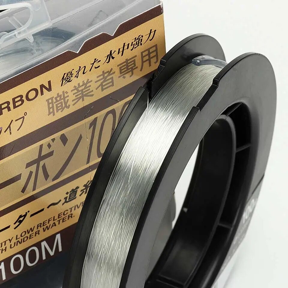 YGK Harisu Special 100% Fluorocarbon Natural Colour Fishing Leader