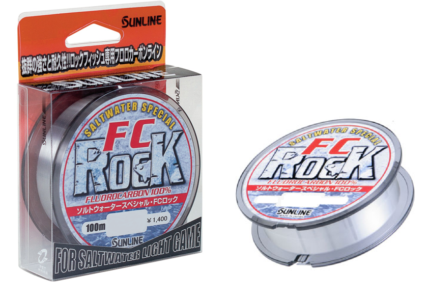 Brand - Sunline FC Rock Fluorocarbon Fishing Leader Line 100 Fluro