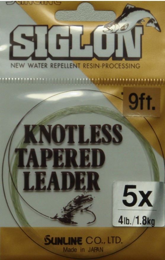 Sunline Siglon Knotless Fly fishing Tapered Leaders