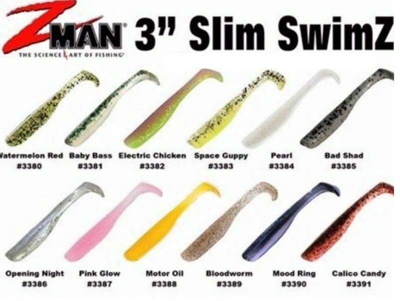 Zman Slim Swimz 3" Soft Plastic