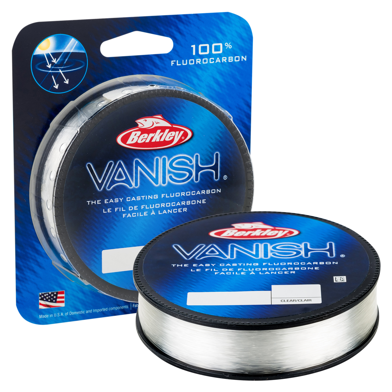 Brand New - Berkley Vanish 100% Fluorocarbon Leader Fishing Line