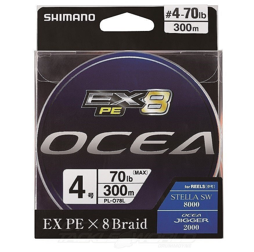 Shimano Ocea EX8 PE Braid Line