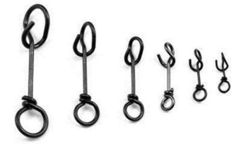 Mustad Crosslink Crimps & Snap Link Tube