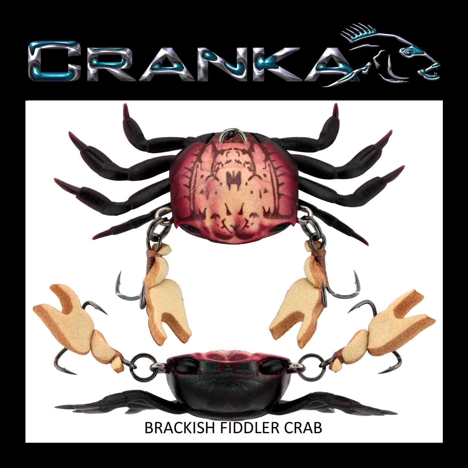 Cranka Crab Light 3.9g Hard Body Fishing Lure - Choose Colour
