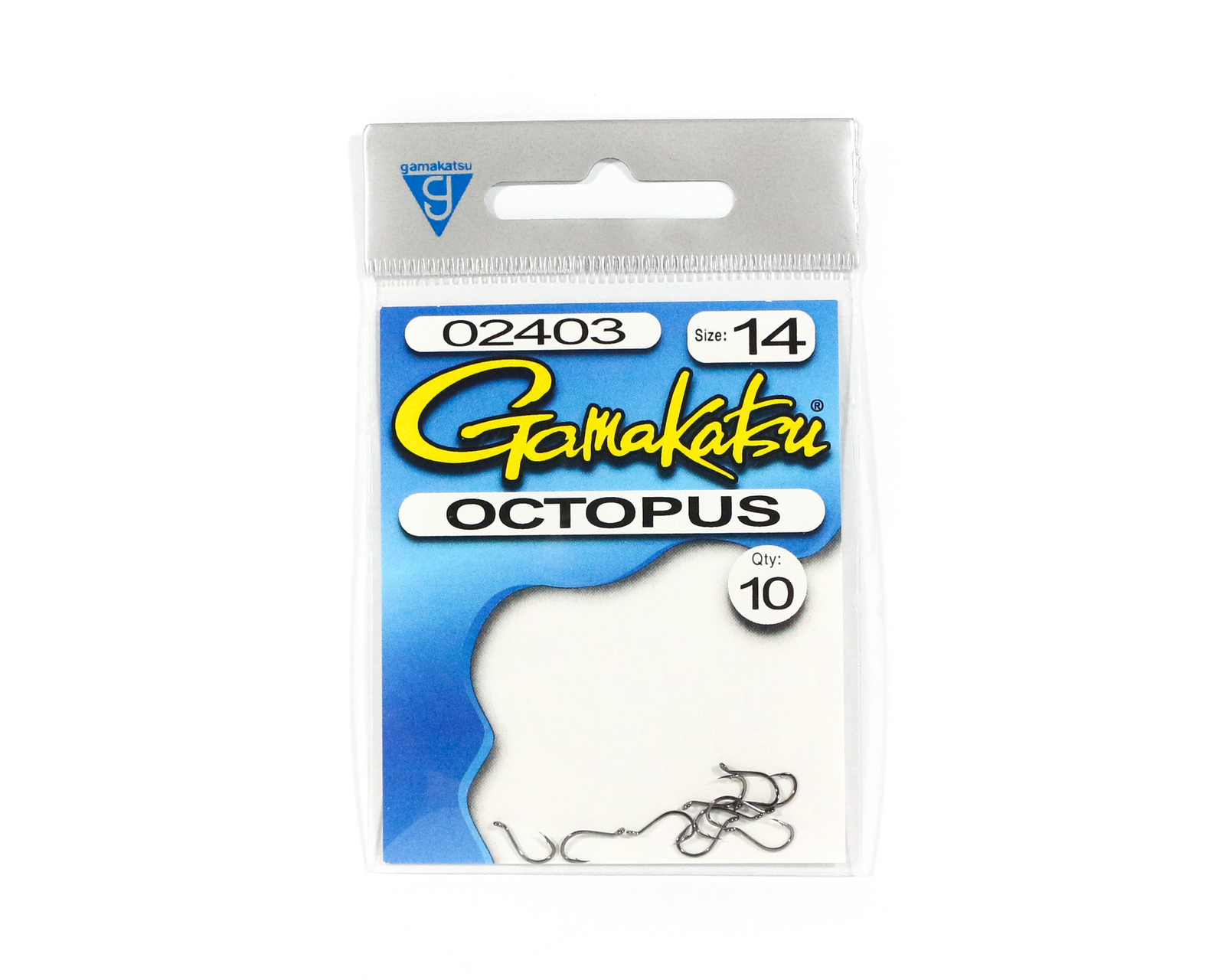 Brand New - Gamakatsu Octopus Fishing Hook Standard Pack - Choose Size