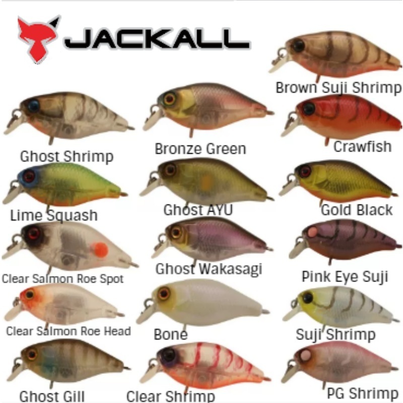 Jackall Chubby 38 Shallow Hard Body Fishing Lures BRAND NEW @ eBay Fishing Tackl - Picture 21 of 21