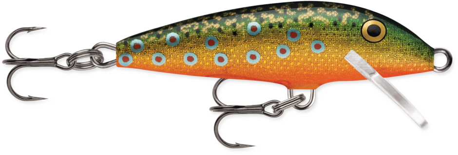 Rapala Original Floater 05 Fishing Lure 2-inch Brook Trout F05BTR for sale  online