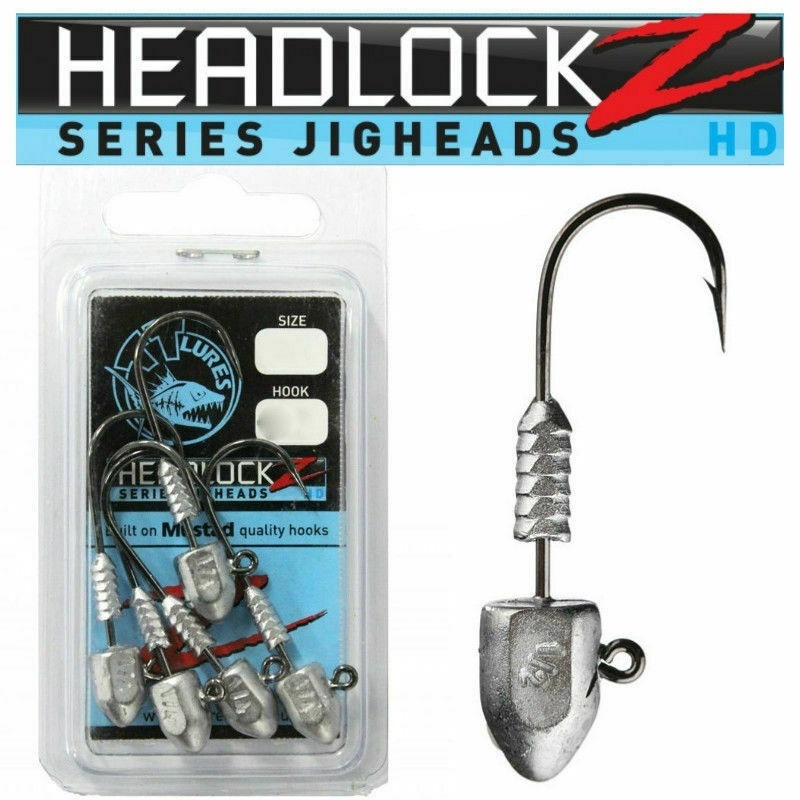 Tackle Tactics TT Headlockz HD Jig Head 3/4 Oz 7/0 3 per Pack