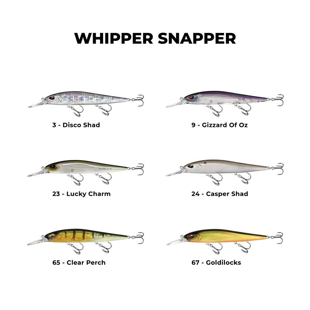 13 Fishing Whipper Snapper 110mm Hard Body Jerkbait Fishing Lure ...