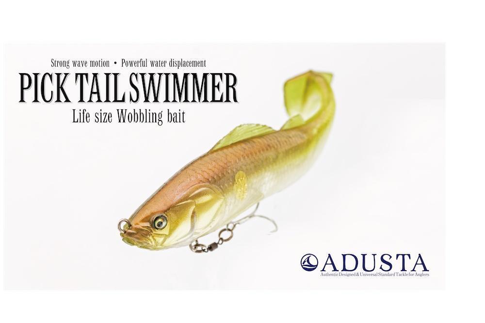 Leurre pour la pêche du Brochet ADUSTA Pick Tail Swimmer