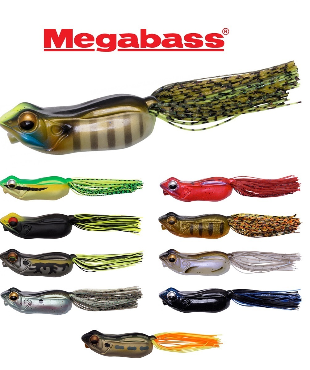Leurre de Surface Grenouille Hollow Belly Frog MEGABASS Big Gabot 3/4oz