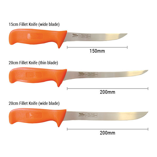 Black Magic Professional Fillet Knife Choose Model