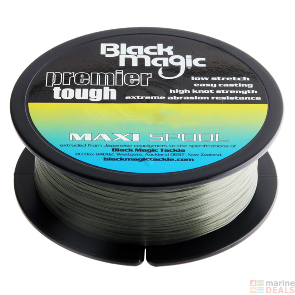 Black Magic Premier Tough Monofilament Fishing Line - Choose Kg