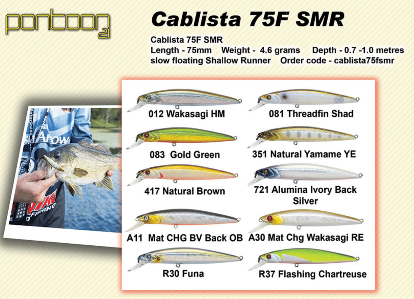 Pontoon21 BET-A-SHAD 83F-SR - Quality Fishing Gear | Hard-baits Pontoon21 BET-A-SHAD 83F-SR - Quality Fishing Gear | Hard-baits