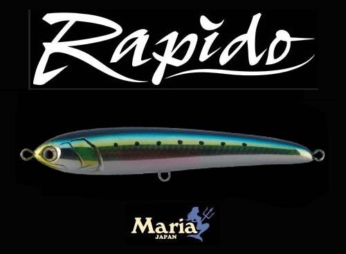 ルアー・フライ Maria Rapido 230mm 036 Silhouette White ルアー・フライ Maria Rapido 230mm 036 Silhouette White Maria