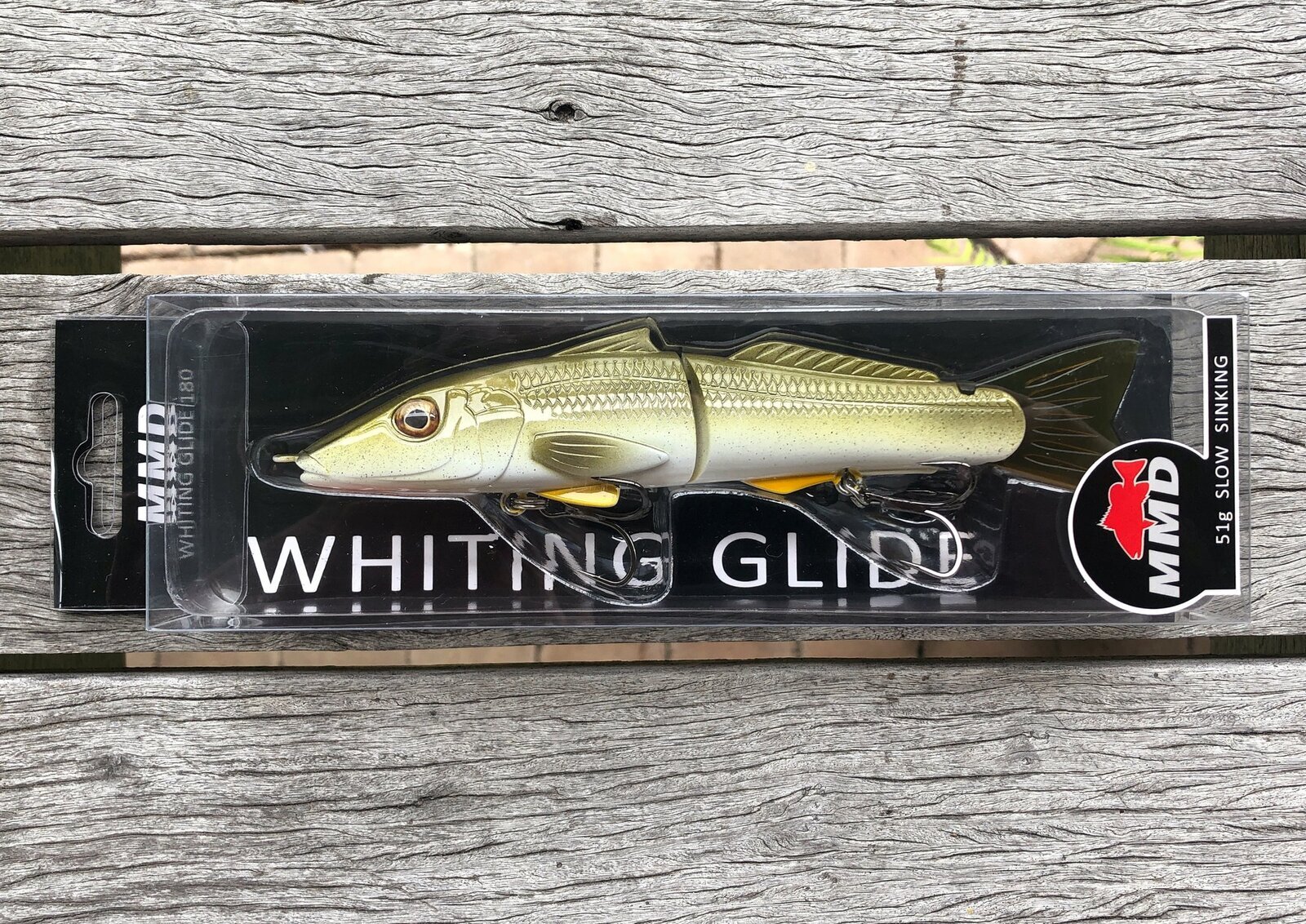 Brand New - MMD Whiting 180mm Glide Bait Fishing Lure - Choose