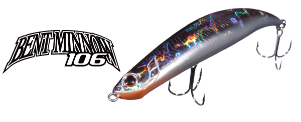 Leurre OSP Bent Minnow 106F Flottant - 106mm 10g - Pêche Freshwater