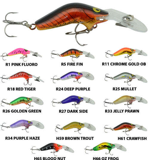 Halco RMG Poltergeist 50mm Hard Body Floating Fishing Lure - Choose Colour BRAND - Picture 8 of 20