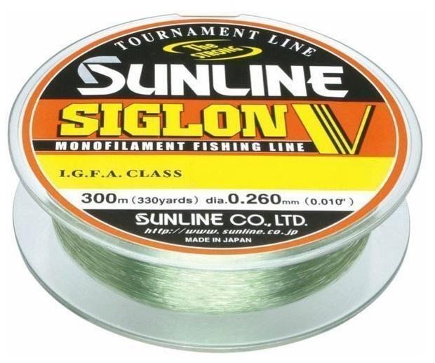 Sunline Siglon V Tournament 300m Green Monofilament Fishing Line - Choose  Lb - EJ Todd