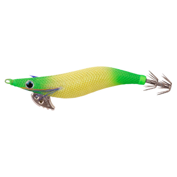 Shimano Sephia Egixile BB Squid Jig #Keimura Banana Chartruese