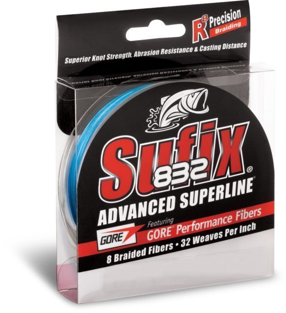Sufix 832 Advanced Superline x8 Braid 300yd Coastal Camo Fishing Line - Choose L - Picture 9 of 10