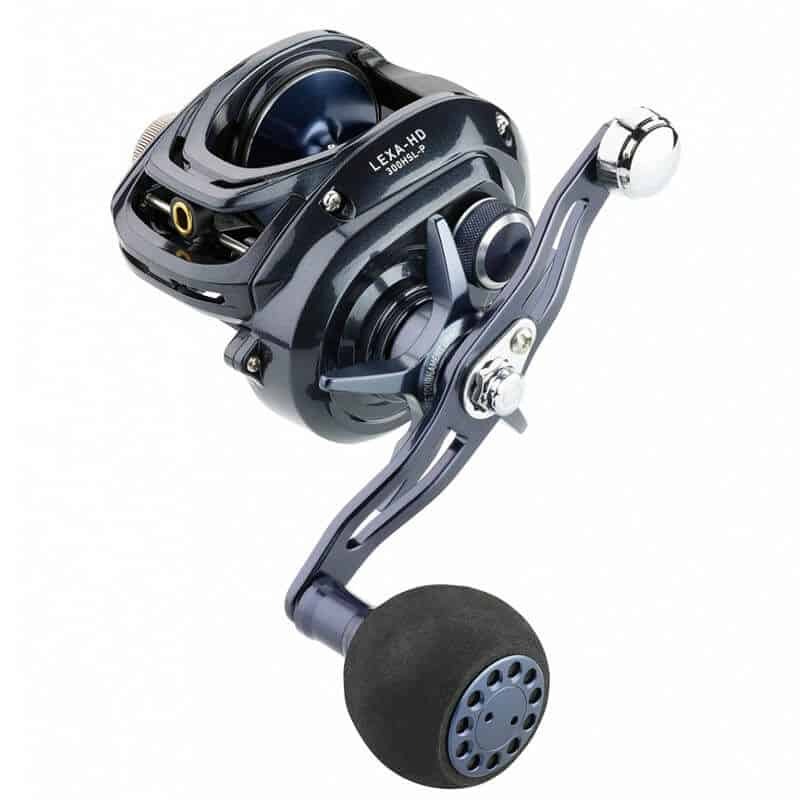 Daiwa 2019 Lexa HD 300 HSL-P Left Hand Baitcast Fishing Reel