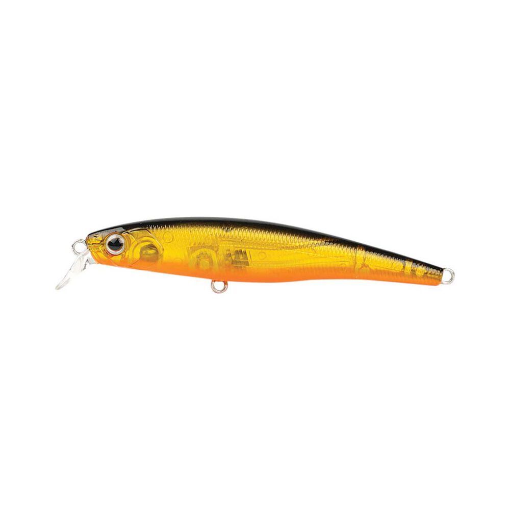 Pro Lure ST72 Minnow Shallow Jerkbait Hardbody Fishing Lure #Black and Gold