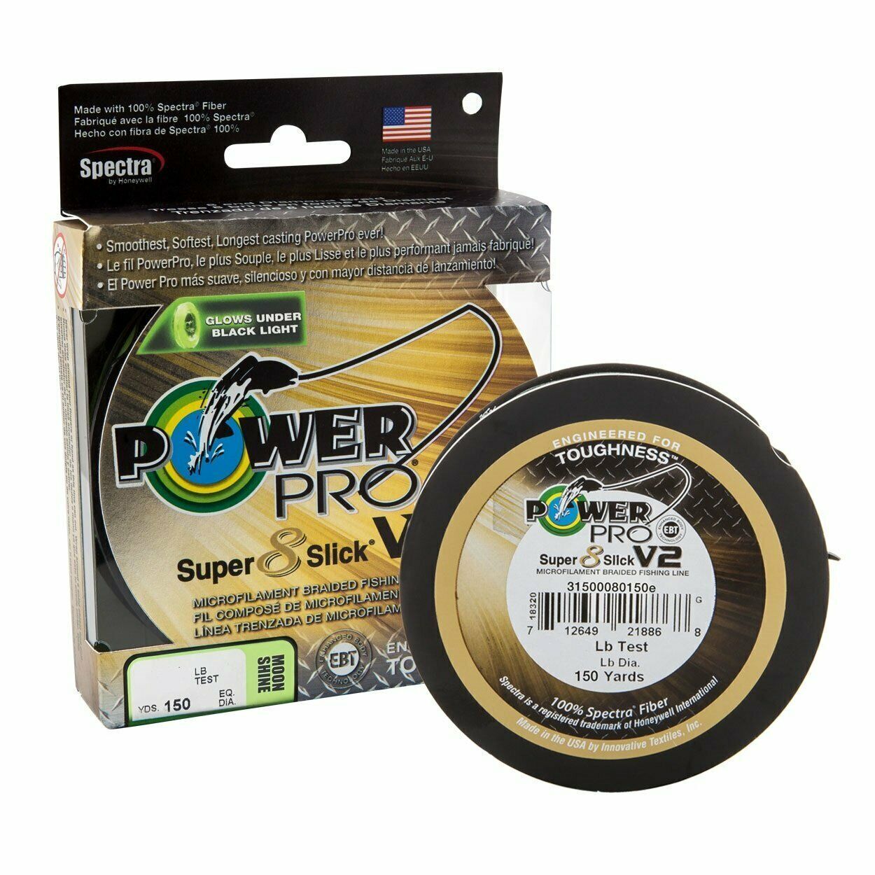 Power Pro Moon Shine Braid Fishing Line