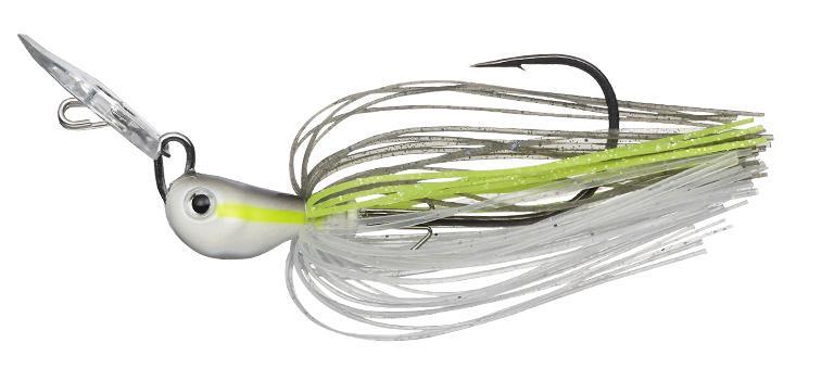 Ever Green Jack Hammer Stealth Blade 3/8oz Chatterbait #Chartreuse