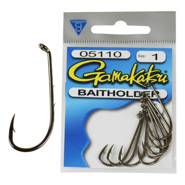 Gamakatsu Baitholder Fishing Hook Standard Pack #12