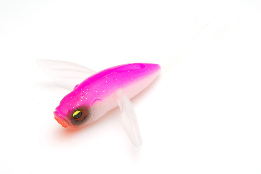 Raid Japan Micro Dodge Soft Plastic Surface Fishing Lure #Pink Trick