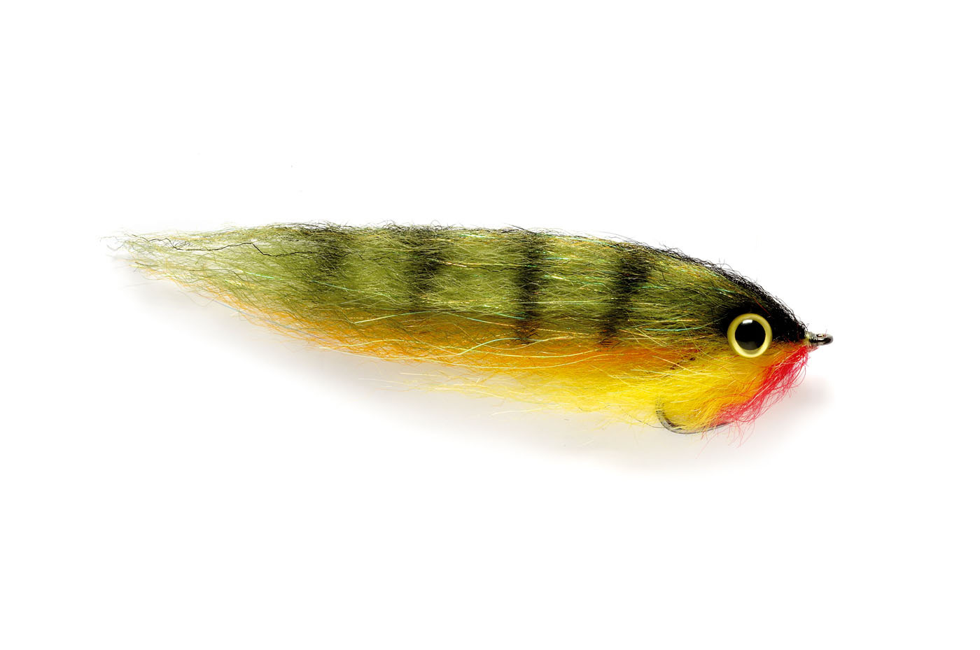 Fulling Mill Dougie's Yellow Perch Saltwater Fly Fishing Flies #4/0