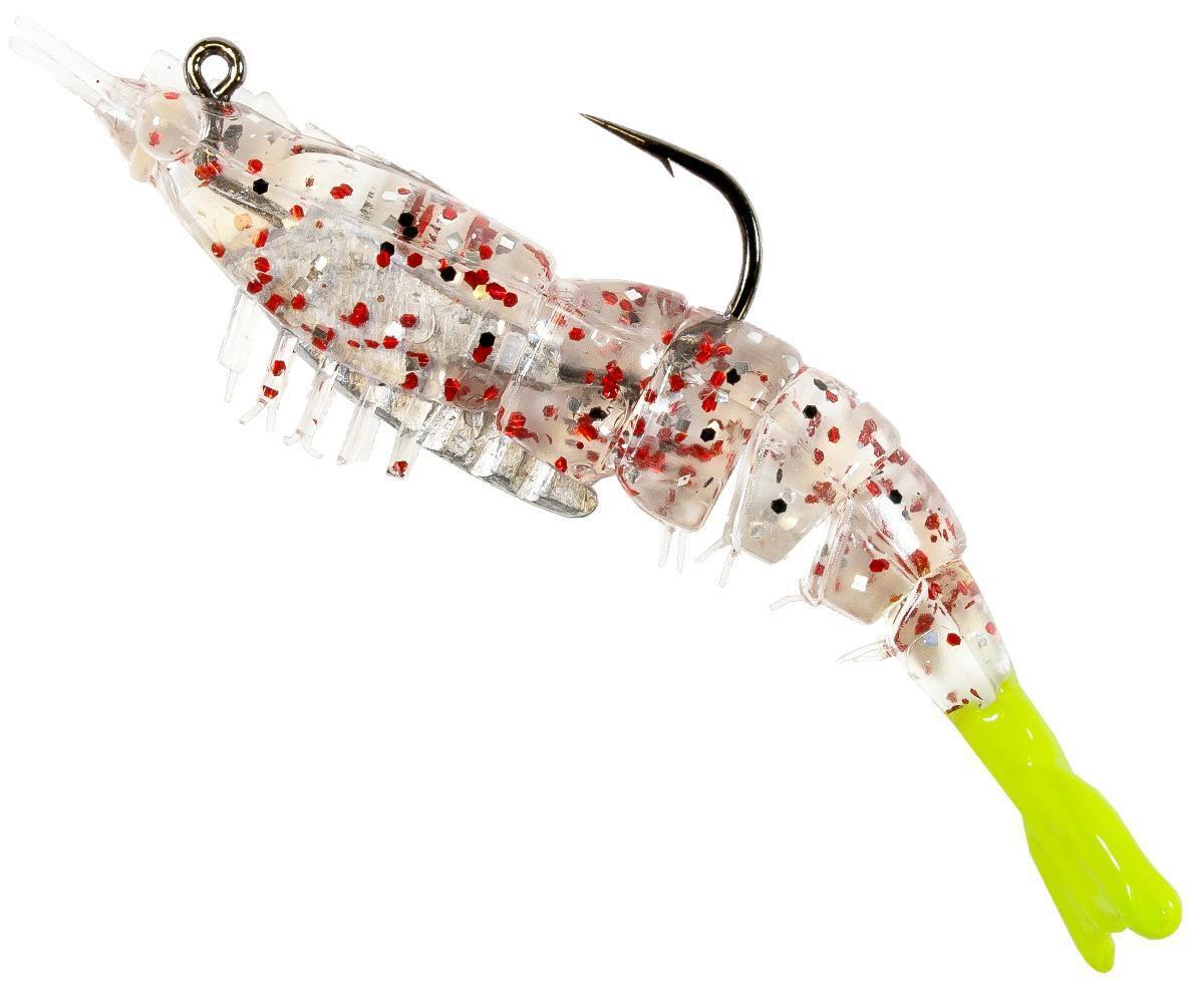 Zman 3.5" Inch Ez Shrimpz Rigged Soft Plastic Fishing Lure Zman Shrimps Z Man BR - Picture 2 of 11