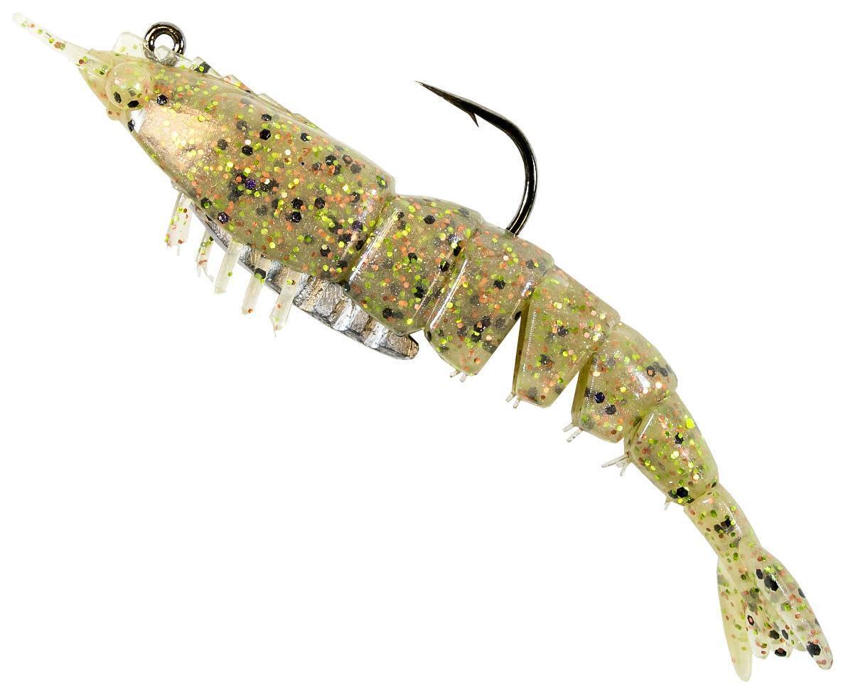Zman 3.5" Inch Ez Shrimpz Rigged Soft Plastic Fishing Lure Zman Shrimps Z Man BR - Picture 6 of 11