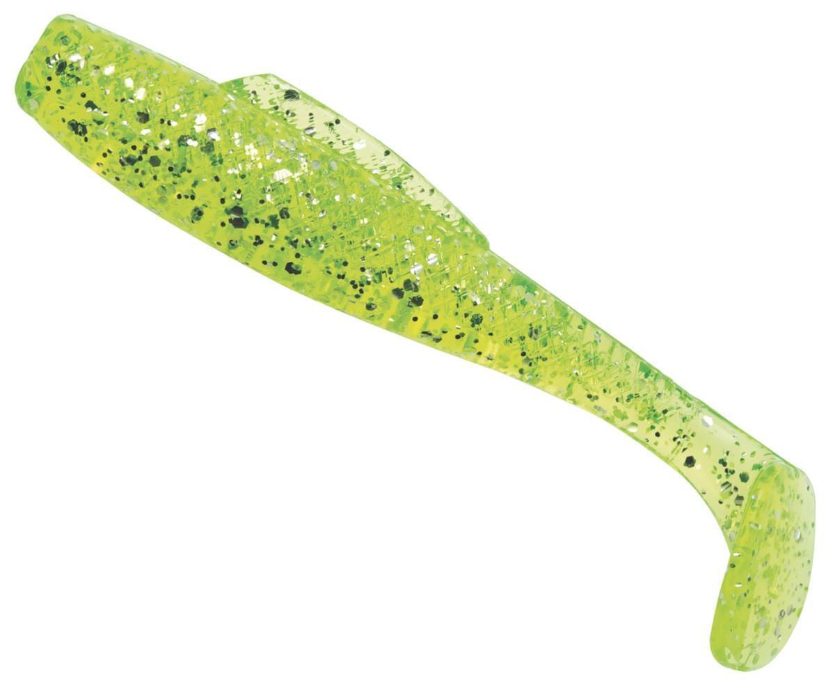 ZMan MinnowZ 3 Soft Plastic Fishing Lure #Chartreuse Silver