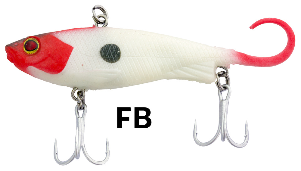 Zerek Lure Fish Trap 65mm 10g Soft Vibe Fishing Lure #Flying Bear/FB