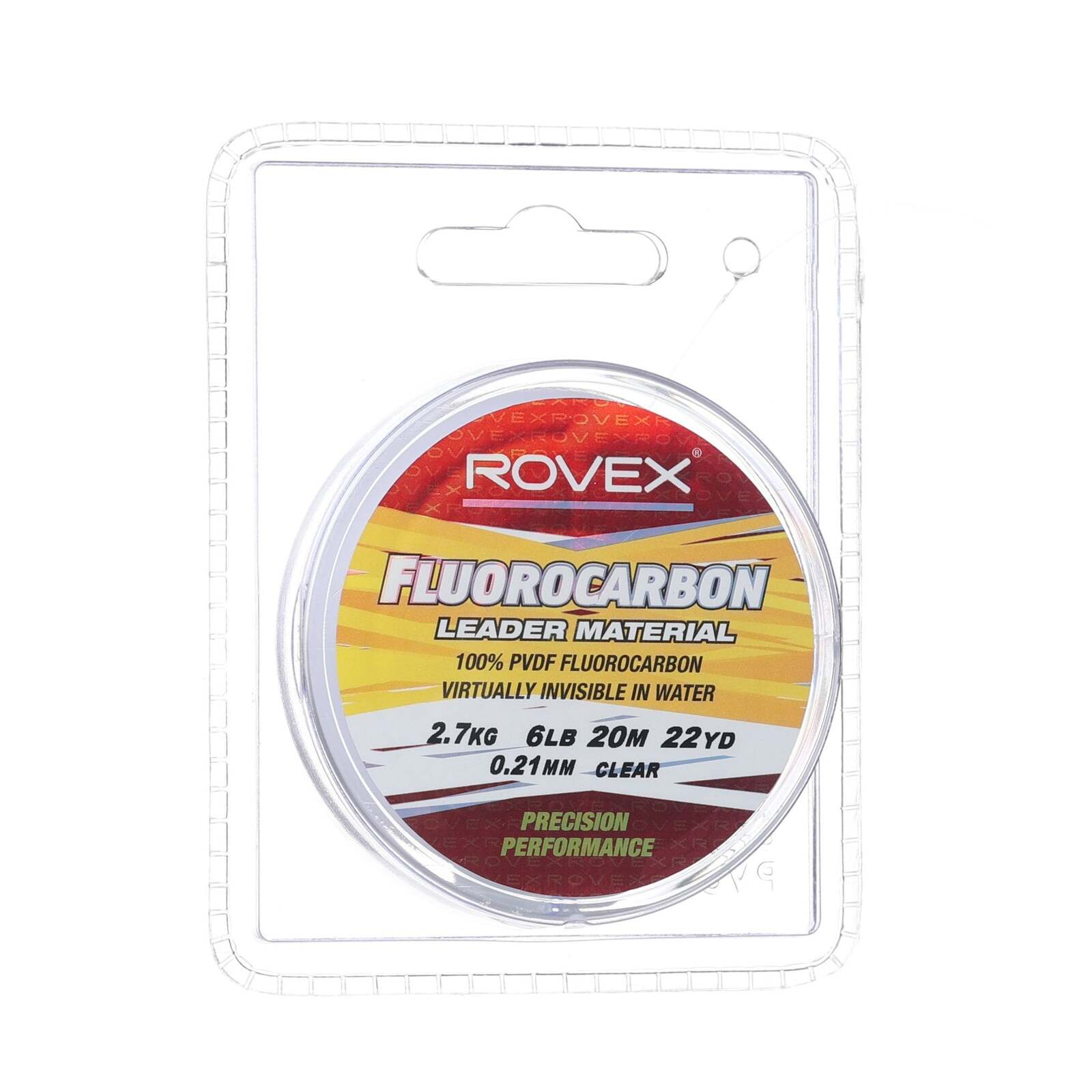 Rovex 20m Clear Flurocarbon Fishing Leader - Choose Lb Test BRAND NEW @ eBay Fis - Picture 2 of 11