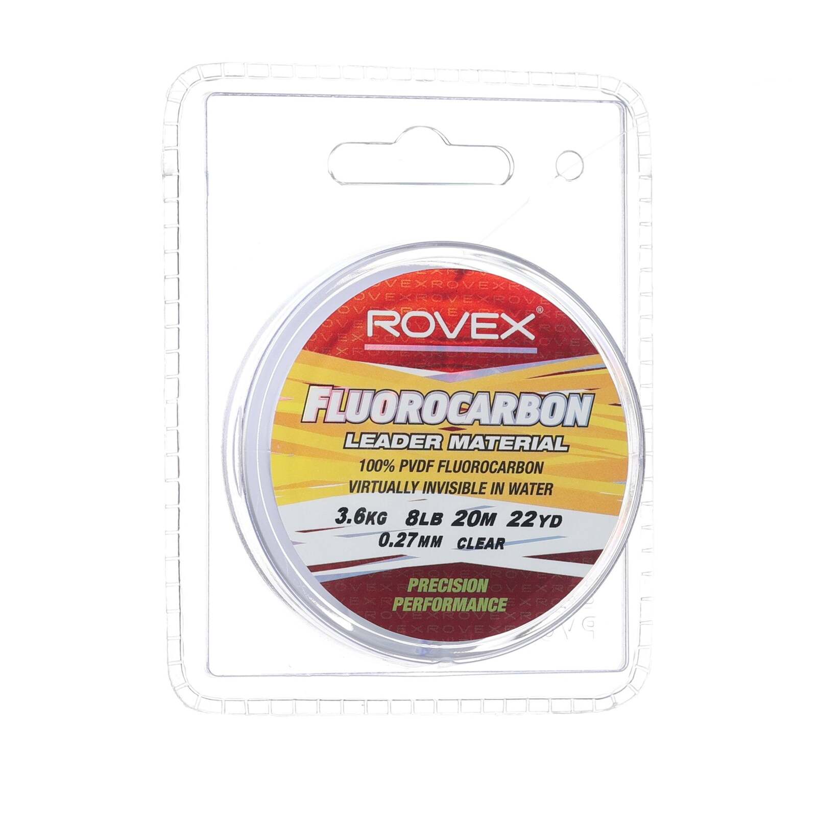 Rovex 20m Clear Flurocarbon Fishing Leader - Choose Lb Test BRAND NEW @ eBay Fis - Picture 3 of 11