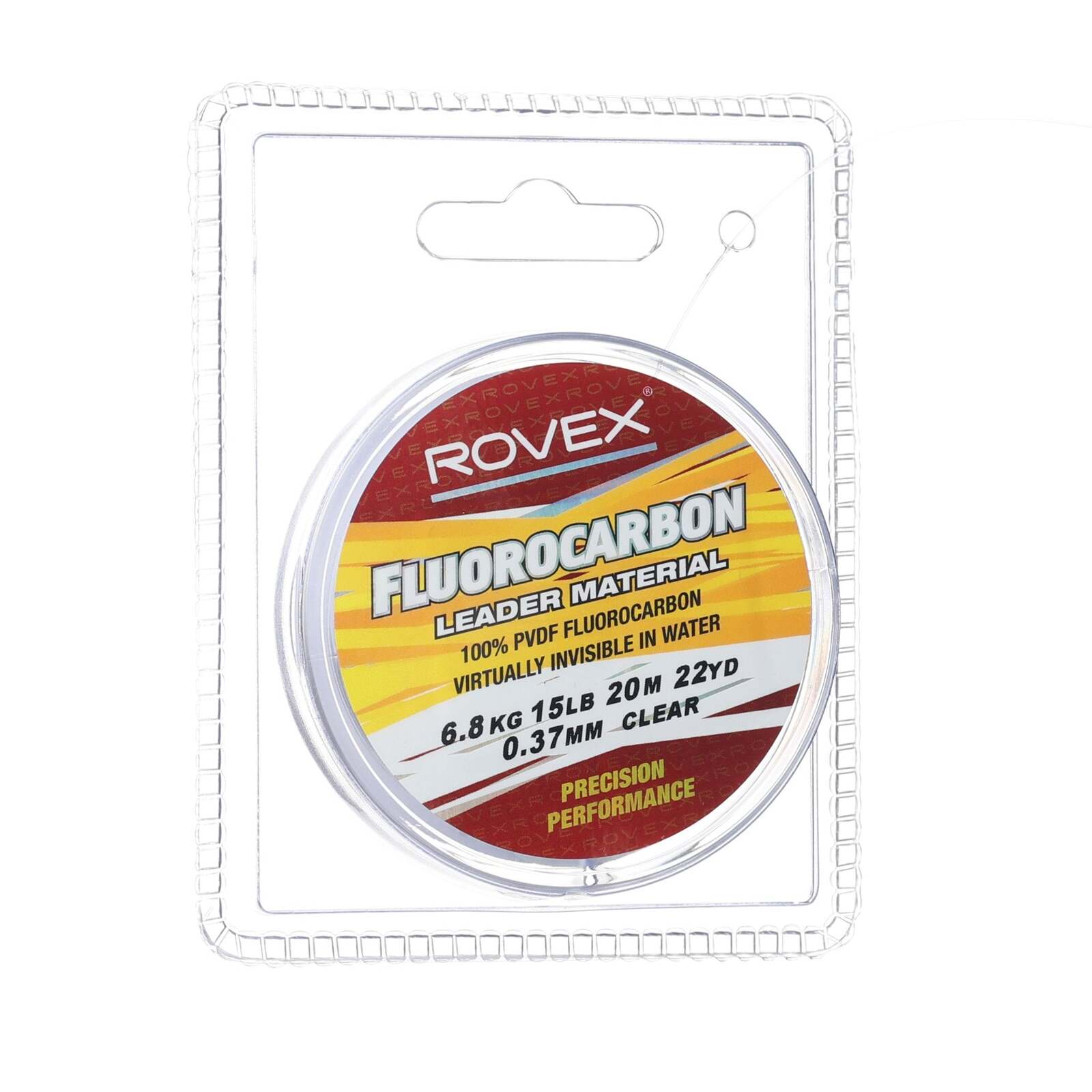 Rovex 20m Clear Flurocarbon Fishing Leader - Choose Lb Test BRAND NEW @ eBay Fis - Picture 5 of 11