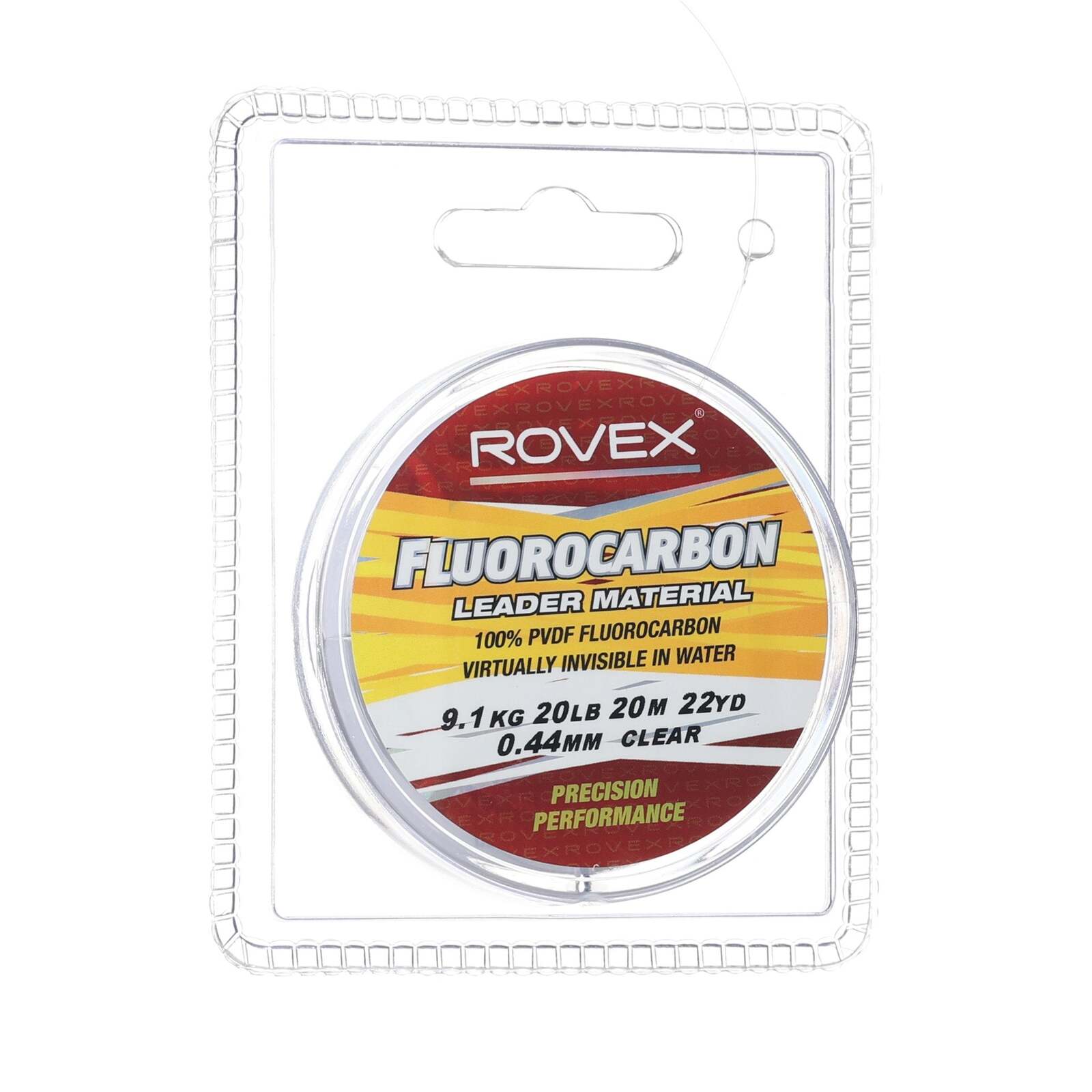 Rovex 20m Clear Flurocarbon Fishing Leader - Choose Lb Test BRAND NEW @ eBay Fis - Picture 6 of 11
