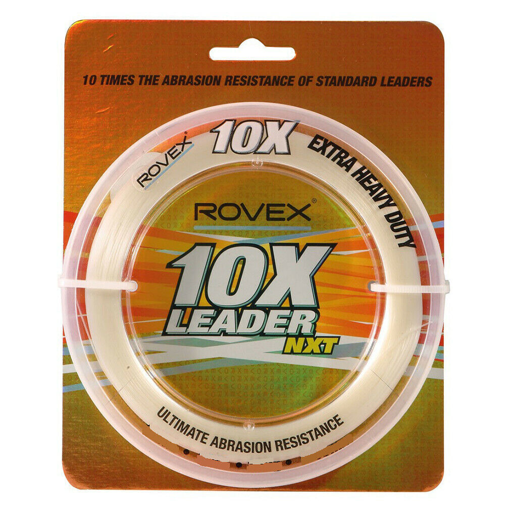Rovex 10x Monofilament Fishing Leader - Clear Mono Leader 100m Spool BRAND NEW @ - Picture 9 of 10