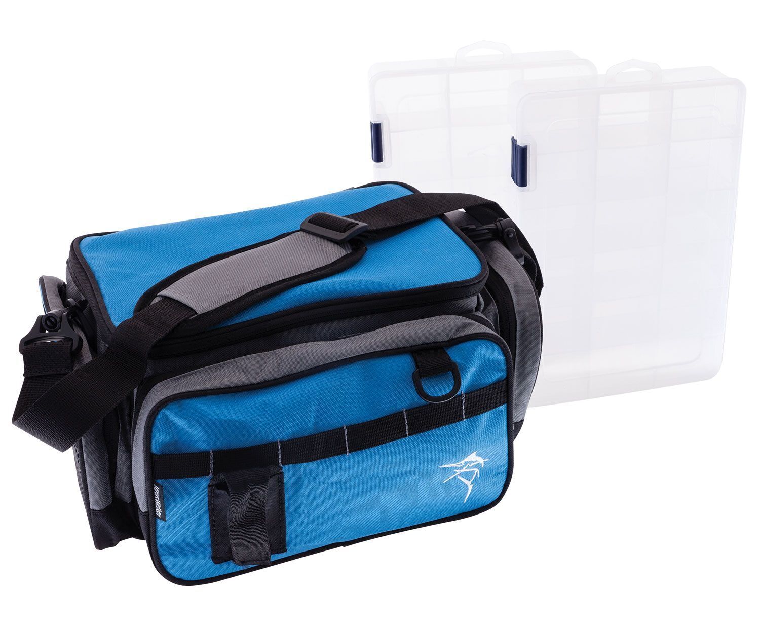 Jarvis Walker Soft-Sided Fishing Lure Bag With Tackle Boxes - Choose Size BRAND - Picture 3 of 3