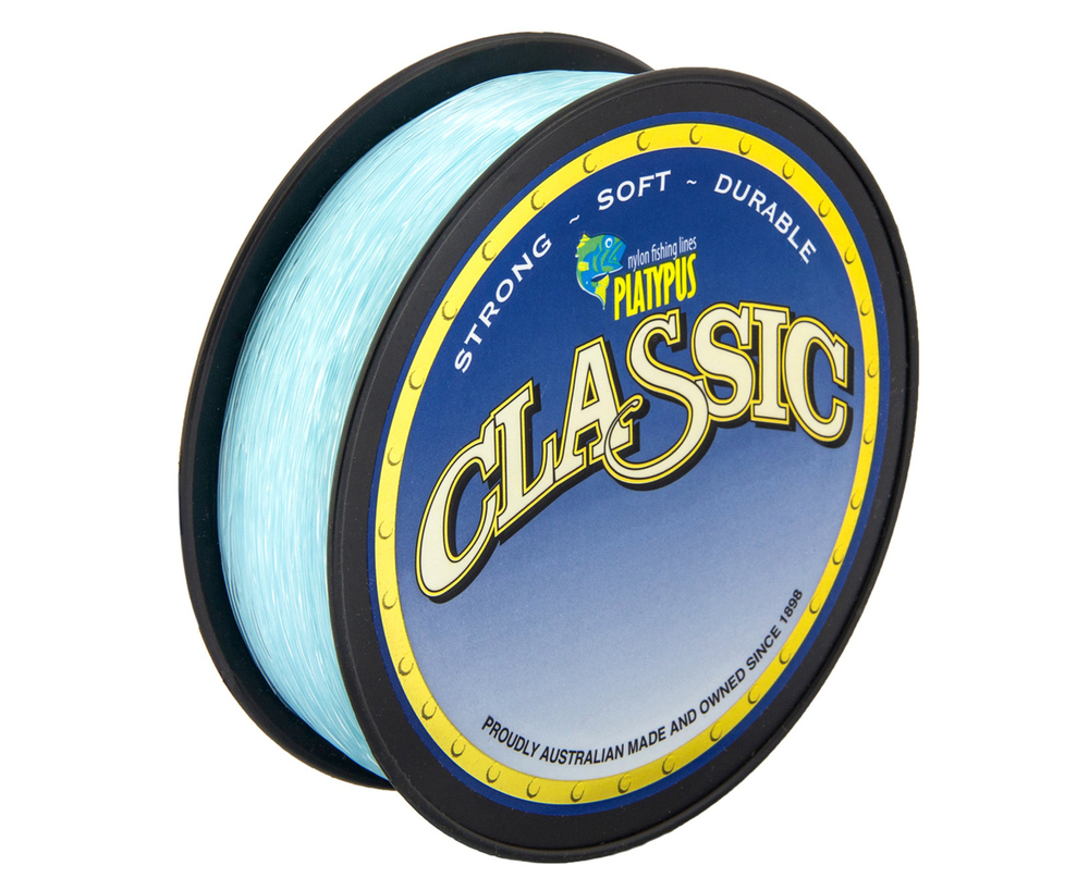 Platypus Classic Blue Nylon Monofilament Fishing Line 300m #8lb