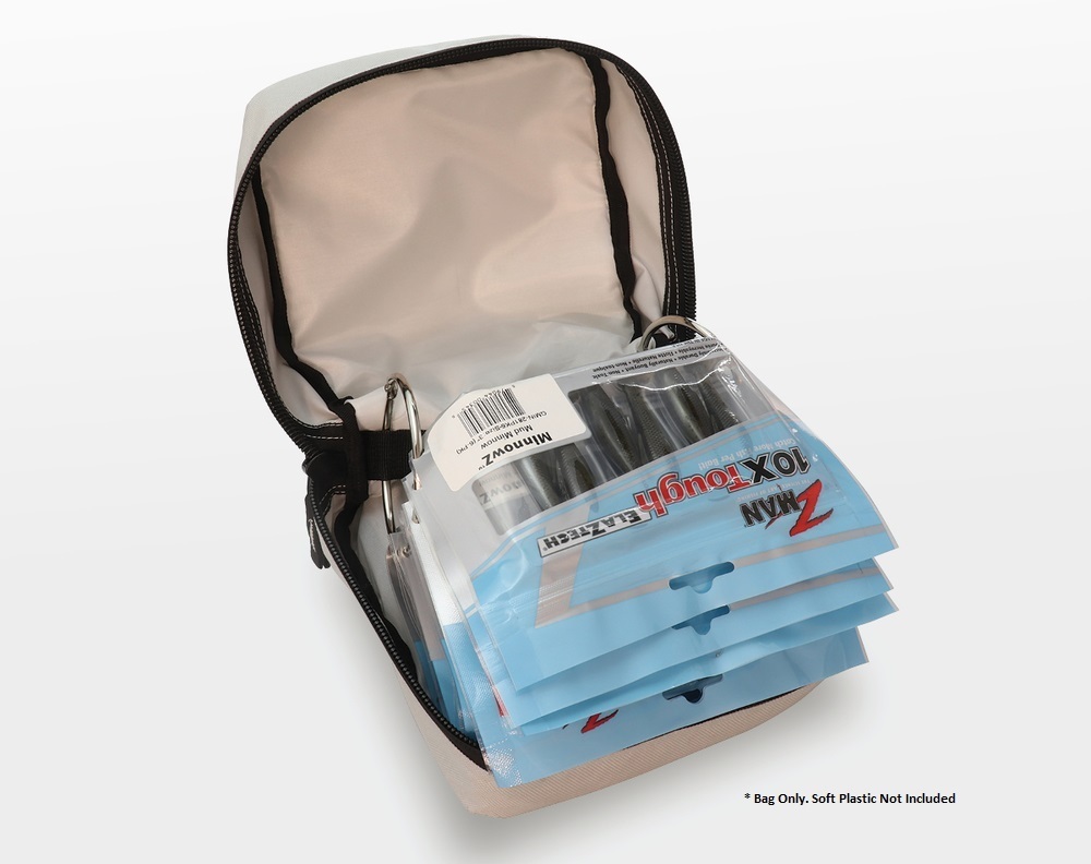 Zman Deluxe Bait Binder Soft Plastic Wallet Zman Lure Holder Bag