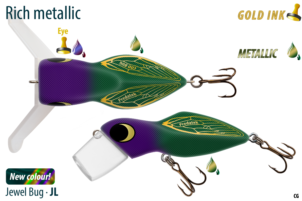 Predatek CB90 Cod Bug Clear Bib 90mm 31g Floating Fishing Lure - Choose Colour B - Picture 7 of 11