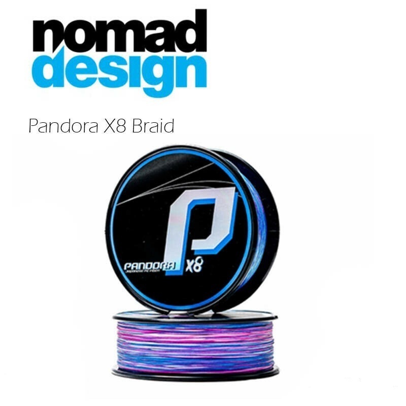 Nomad Design Pandora 8X 200m Braid Fishing Line #40lb